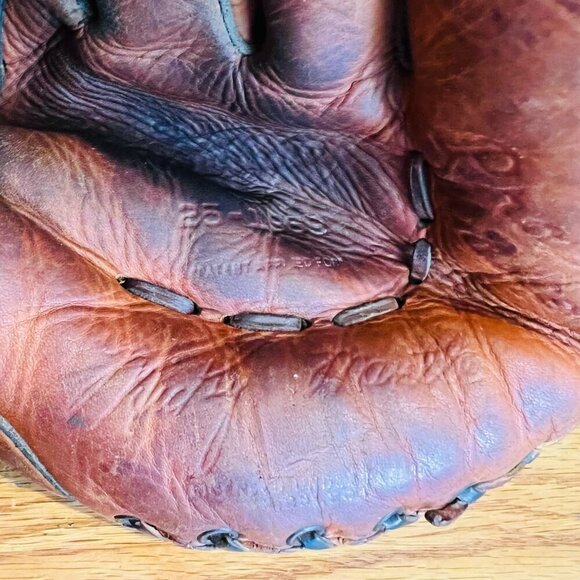 Vintage MICKEY MANTLE Rawlings Signature Model MM9 Baseball RHT Glove NY Yankee - Picture 15 of 16